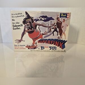 Revell SUPERFINK Ed Big Daddy Roth 2004 Reissue Rat Fink Model Kit